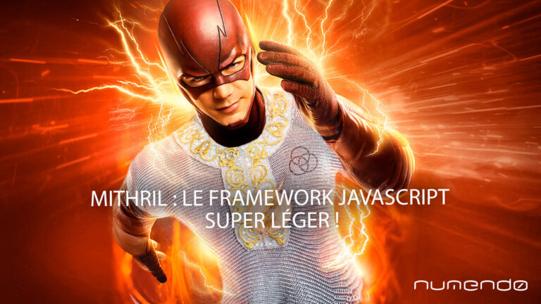 Vignette Mithril.js le framework rapide comme l'éclair.