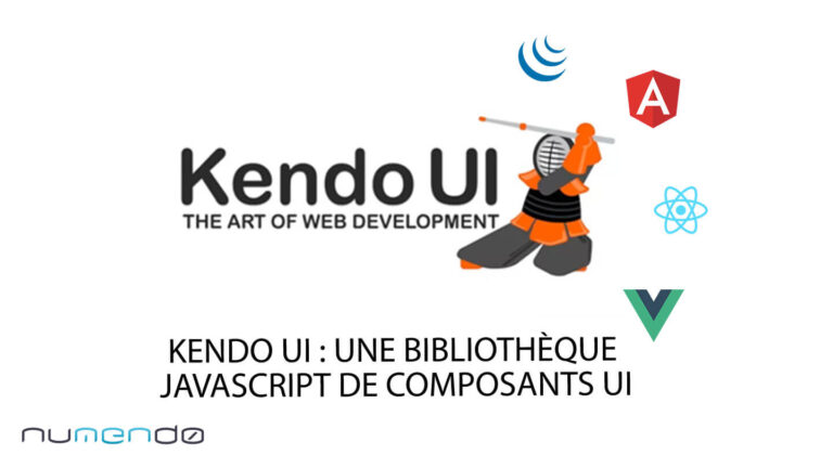 Vignette représentant une bibliothèque javascript de composants UI Kendo