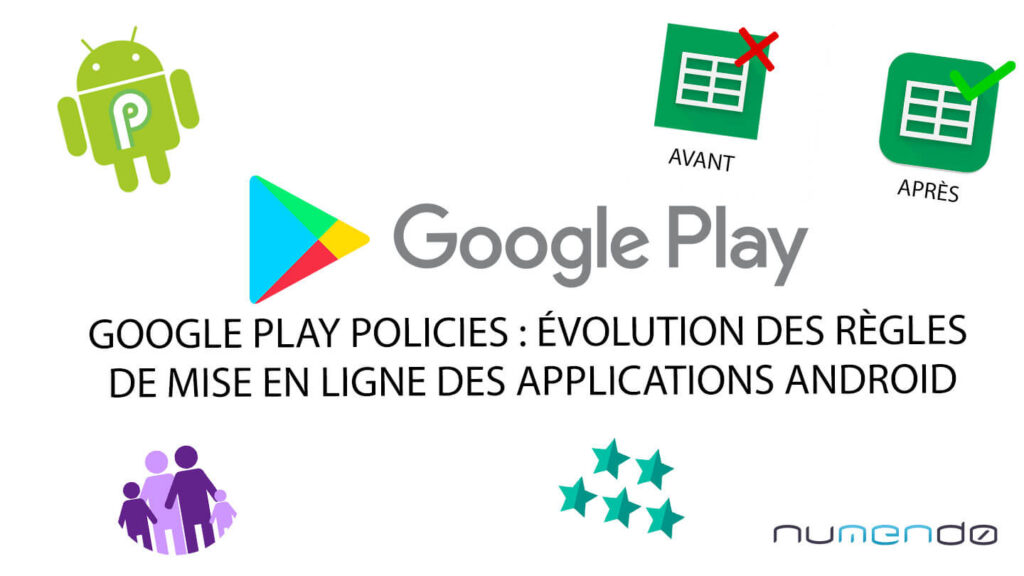 Evolutions des règle Google Play