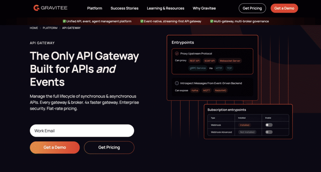 Gravitee API Gateway x numendo