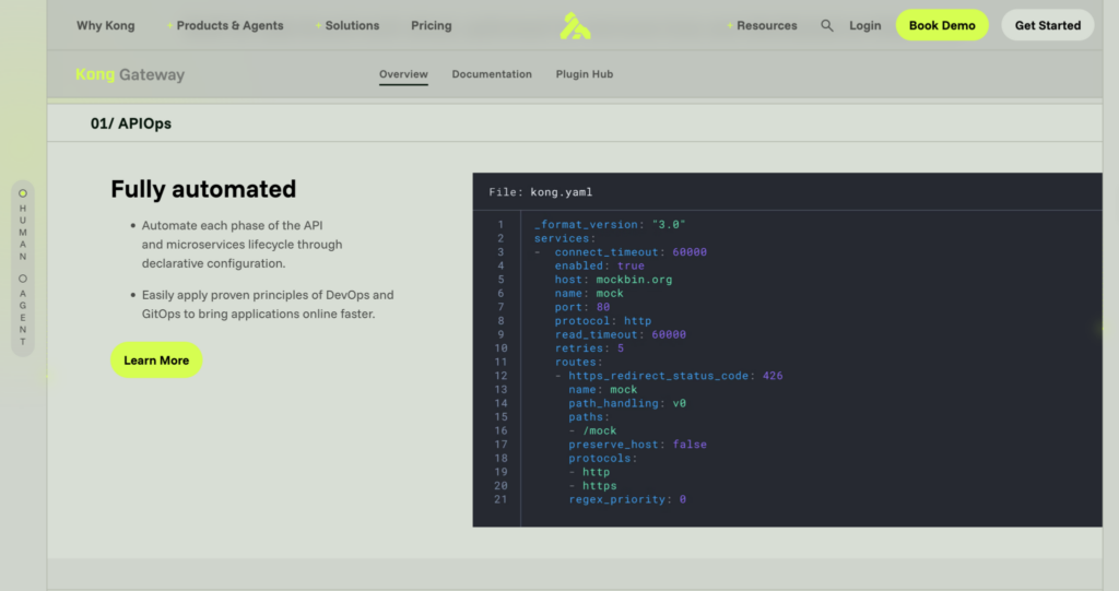 Kong API Gateway x numendo
