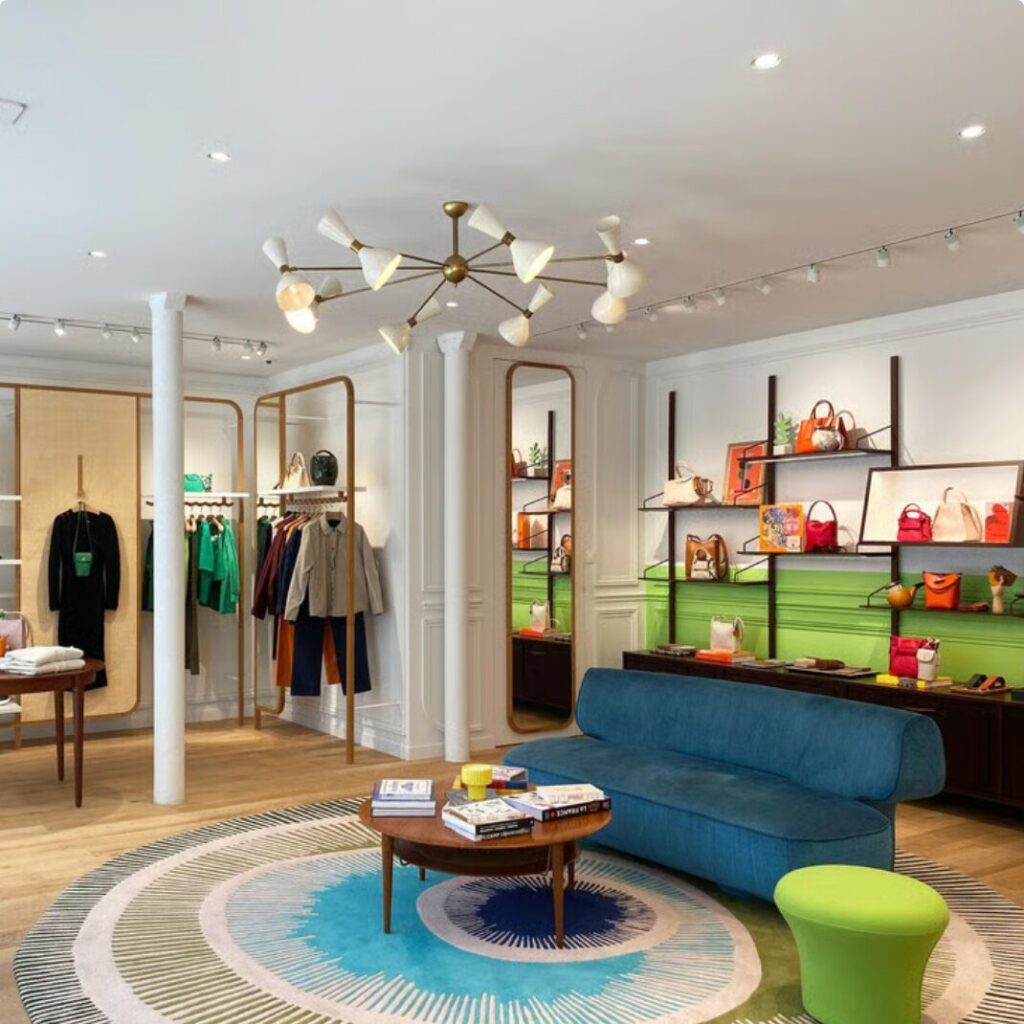 boutique et univers de Longchamp client Numendo