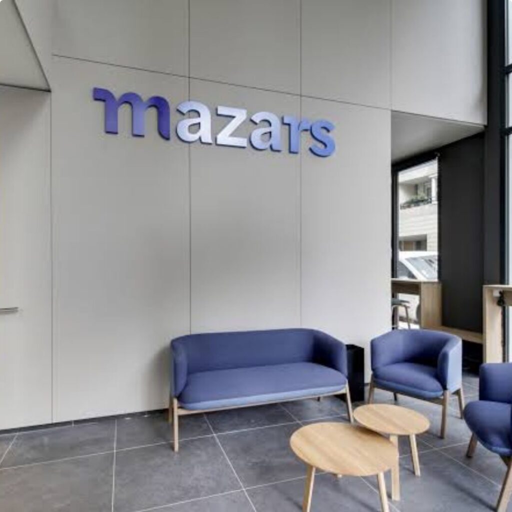 Onboarding RH sur-mesure développée pour Mazars par Numendo