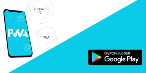 Image de mise en avant pour notre article portant sur l'arrivé des Progressives Web Aps sur Play Store