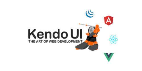 Image représentant Kendo, une bibliothèque javascript de composants UI