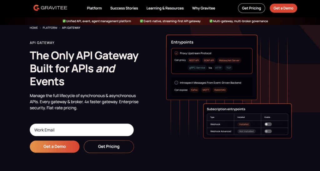 Gravitee API Gateway x numendo