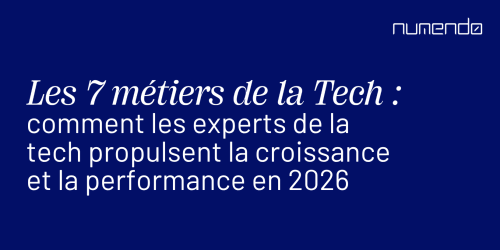 Les 7 metiers de la tech en 2026